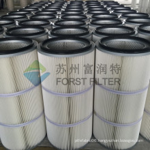 FORST Industrail Dust Remove Pleated Cylinder Air Filter / Paper Coal Dust Filters